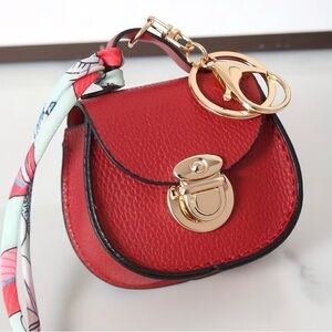 POPULAR Elegant Red Faux Leather Coin Purse